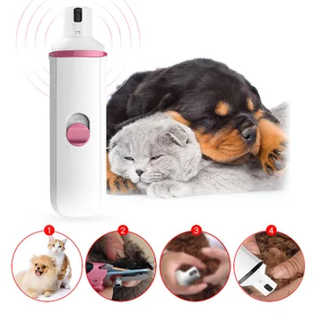 

Dog Cats Nail Grinder Electric Pet Nail Trimmers Paws Clipper Nails Grooming Tools LBShipping