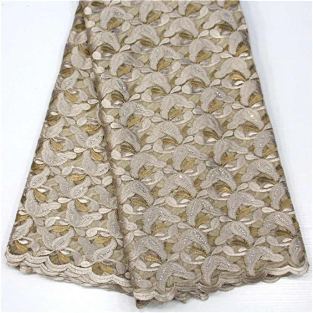 

African Lace Fabric 2017 High Quality Lace Nigerian Lace Fabric With Stones Embroidery Tulle French Lace for Women dress GL46-2