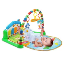 Детские тренажерные залы и игровые коврики для активного отдыха и экипировки Спортивный Коврик для ребенка электрический музыкальный игровой коврик manta actividades bebe alfombra sa'le