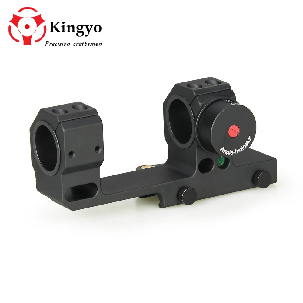 

Adjustable Picatinny Rail Scope Mounts One Piece Weaver 25.4/30mm Scope Rings With Bubble Level