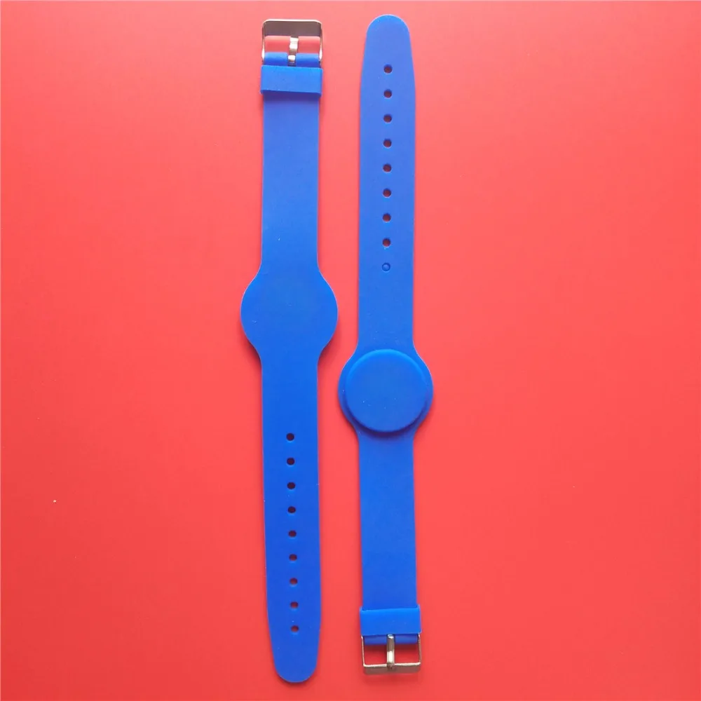 13.56MHz IC M1 S50 Nfc Tag Adjustable RFID Bracelet Wristband Waterproof