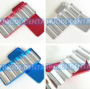 

Universal Multi-Functional Dental Autoclavable Endo Box For Endo Files Reamers Burs Sterilization Case Aluminum