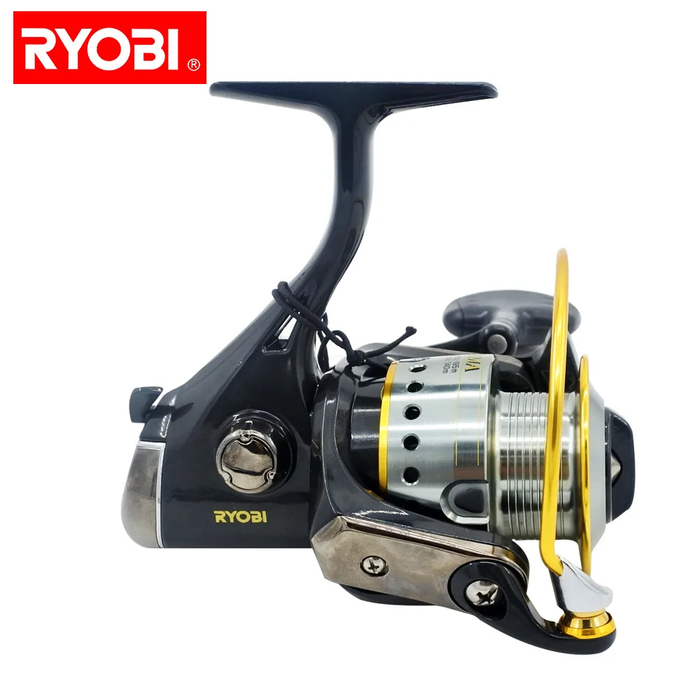 

RYOBI 100% Original Japan Warrior(ECUSIMA)Spinning Fishing Reel 6+1BB/5.0:1 Molinete Para Pesca Spinning Reel Moulinet Peche