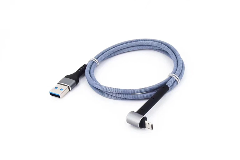 Плетеный локоть для зарядки мобильного телефона, Тип кабеля type-c для быстрой зарядки Кабель Micro-USB для iphone Кронштейн кабель для передачи данных - Цвет: colour 1