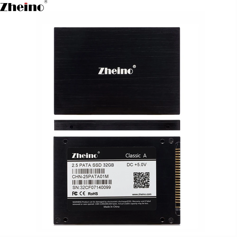 Zheino 2.5 дюймов PATA/IDE 32 ГБ (mlc nand flash) SSD 44PIN твердотельный диск для ноутбука IBM X31 X32 T41 T43
