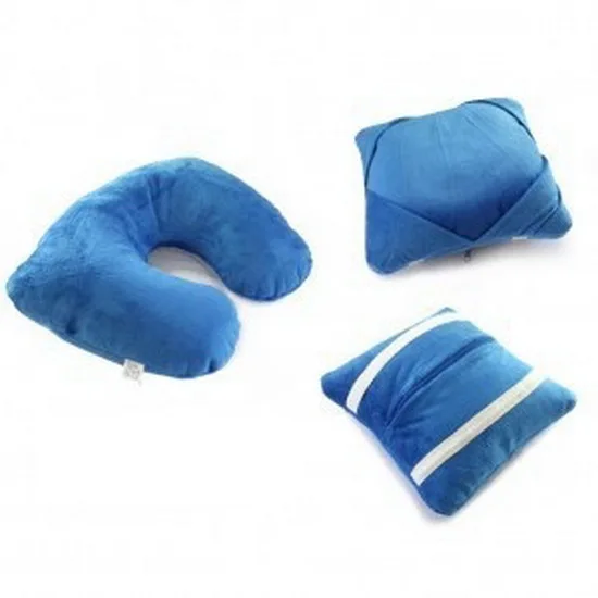 Многофункциональная подушка для iPad, подушка из пены с эффектом памяти, чехол для шеи с медленным отскоком, подушка для путешествий, u-образная подушка для ПК, подушка, подушка, коврики для планшетов - Цвет: blue