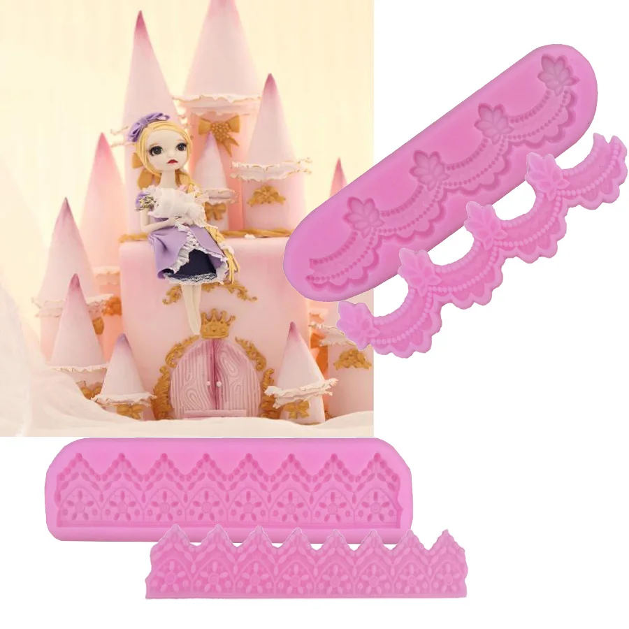 Silicone Mold Cake Lace Mats Mold Silicone Lace Mat Fondant Cake
