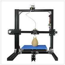 2017 Модернизированный FDM 3D Impresora Металлическая Конструкция Автоматического Выравнивания Бесплатная PLA ABS Нити I3-Prusa DIY Дизайн 3D Принтер ET. I3