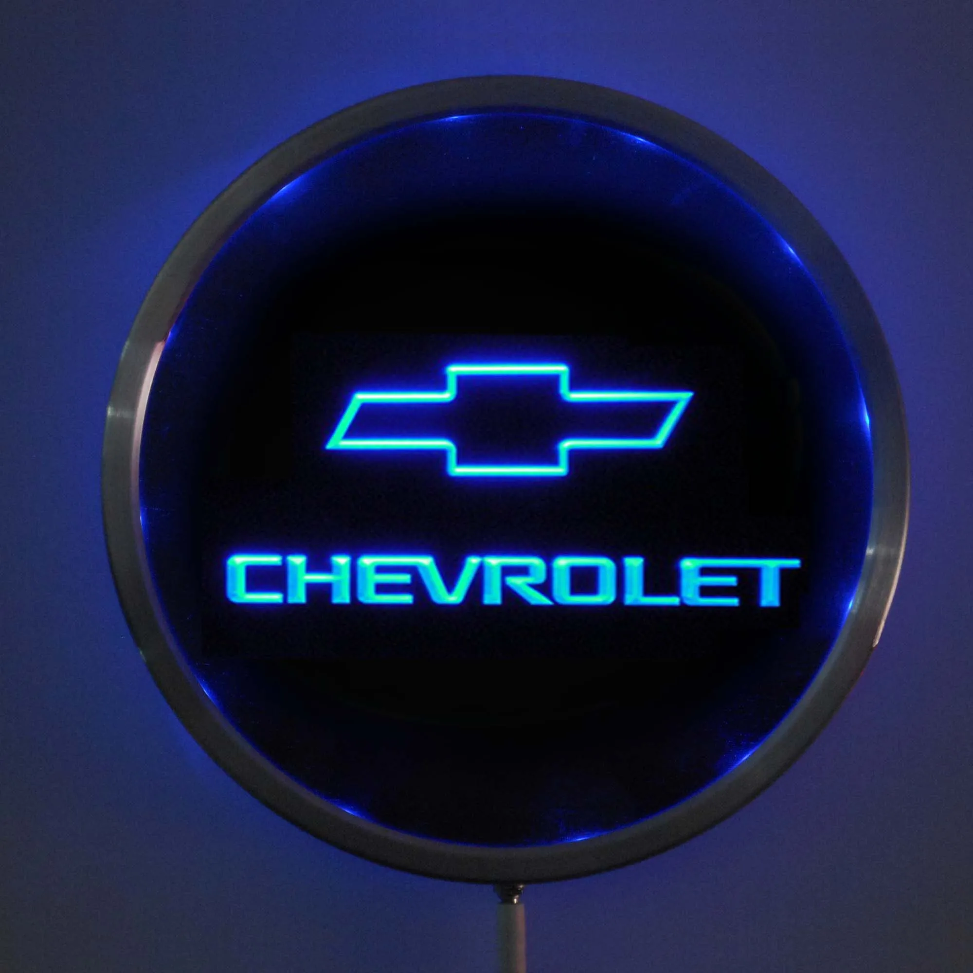 Светодиодный неоновый светильник для CHEVROLET Круглый 25 см/10 дюймов RGB пульт