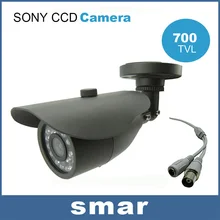 CCTV CCD Effio 700TVL Водонепроницаемый Открытый Пуля Камеры Видеонаблюдения, День и Ночь, 24 Инфракрасный СВЕТОДИОД Главная Безопасность Бесплатная Доставка