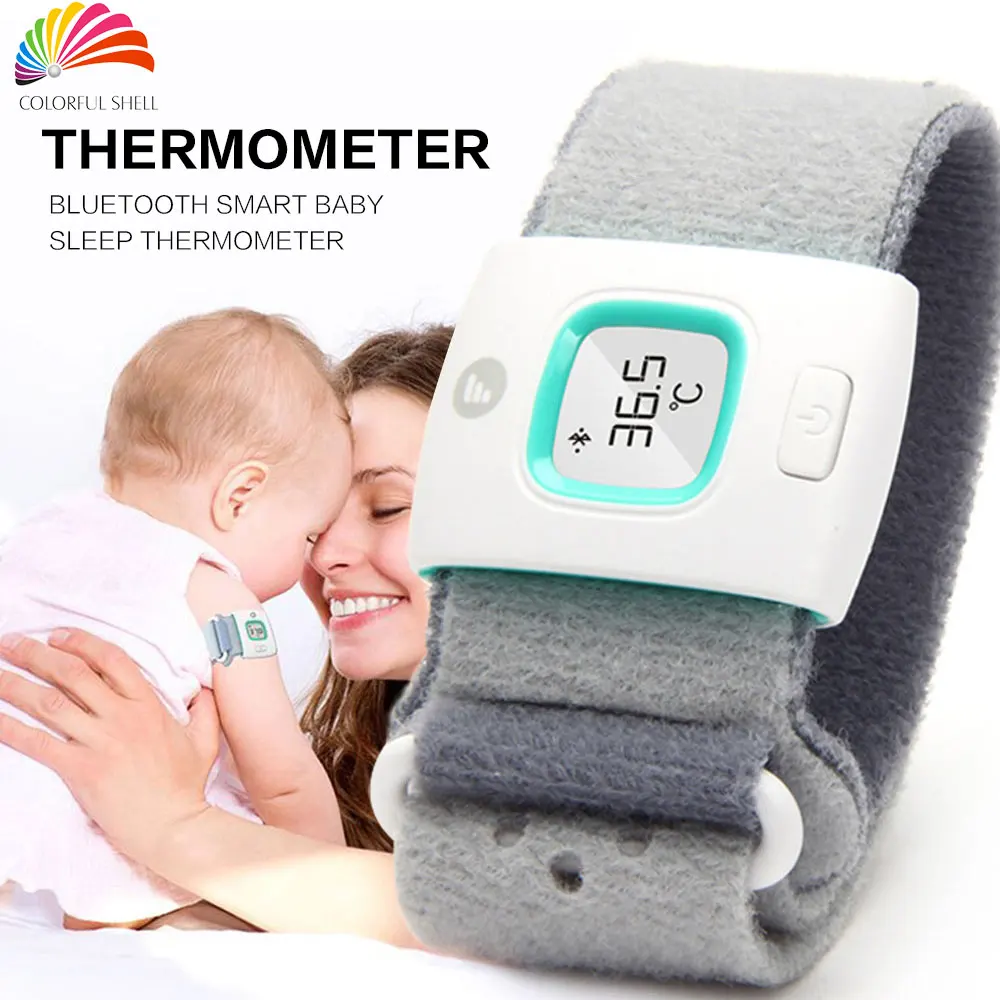 Wearable Children Smart Baby Thermometer For Aarms Intelligent