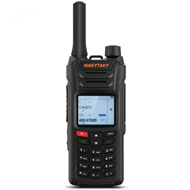 Wakytaky Walkie talkie 10 км 8 Вт 136 520 мГц Пять Полос ручной двухстороннее радиолюбителей