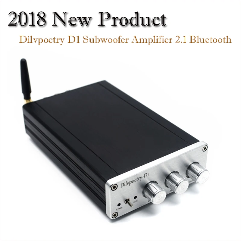 

Dilvpoetry D1 Home Power Amplifier Bluetooth Audio Amp TAS5613 Subwoofer Amplifier 2.1 Hifi Amplifiers Audio Amplificador