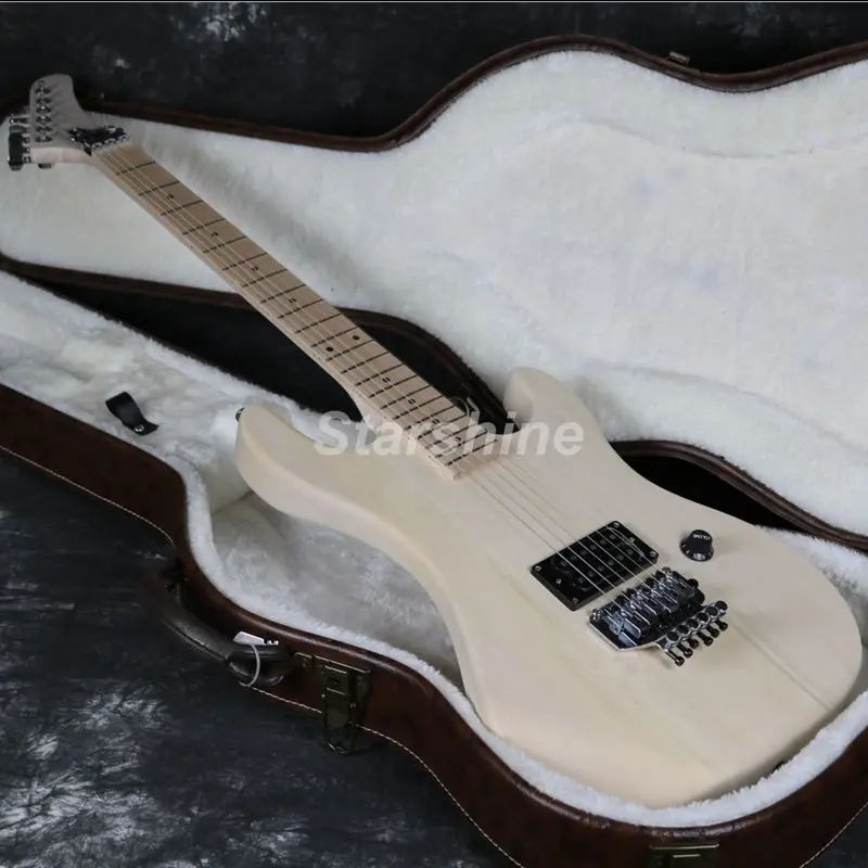 

Unfinished 5150 Electric Guitar X8-18 Kits Basswood Body NO Painting