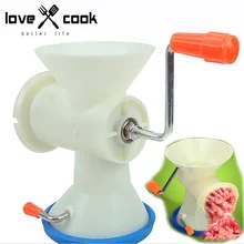Manual Meat Grinder Mini Multipurpose Juicer Hand Held Meat Chopper Household Wringer Soybean Milk Machine Kitchen Appliance