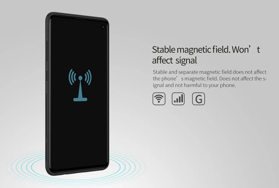 Qi Беспроводное зарядное устройство зарядный Чехол-приемник для samsung Galaxy S10 Plus S10+ Магнитный чехол Nillkin для samsung S10 Plus чехол