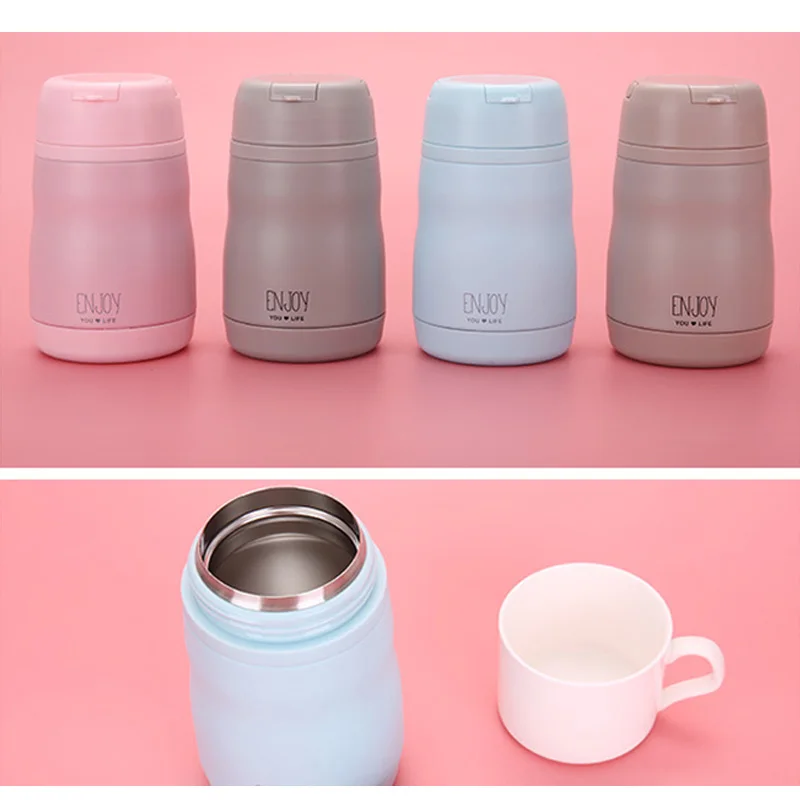 400 ml de comida de acero inoxidable taza térmica sopa almuerzo bolsa el almuerzo vaso vacío frascos deportes al aire libre Camping Picnic herramientas de barbacoa 400 ml de comida de acero inoxidable taza térmica sopa almuerzo bolsa el almuerzo vaso vacío frascos deportes al aire libre Camping Picnic herramientas de barbacoa
