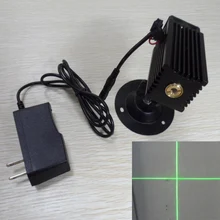 Длинный яркий крест линейный зеленый лазерный маркировочный лазерный позиционер для головы 10 мВт