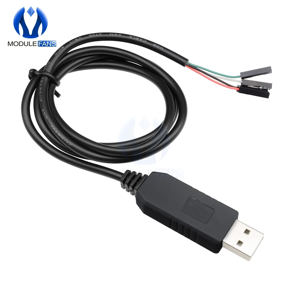 PL2303 PL2303HX USB к UART TTL модуль кабеля 4 p контактный RS232 конвертер последовательный