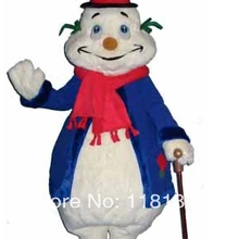 Маскарадный костюм снеговика Модный на заказ костюм аниме маскарадные костюмы маскот нарядное платье карнавальный костюм