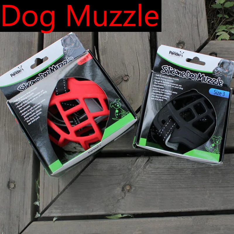 

Dog Muzzle Soft Silicone Mouth Pet Products Mask Anti Bark Bite Dog Training Muzzles for Pitbull Golden Retriever Pet Supplies