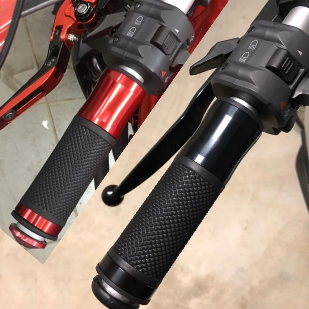 Moto cross Dirt Pit ручка для велосипеда CNC moto rcycle руль ручка, рукоятка фиксаторы для Руля Мотоцикла enduro moto ручка