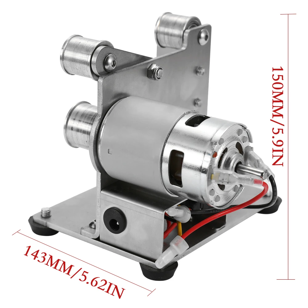 Многофункциональный измельчитель мини электрический ленточный шлифовальный станок DIY шлифовальная полировальная машинка для резки кромок точилка