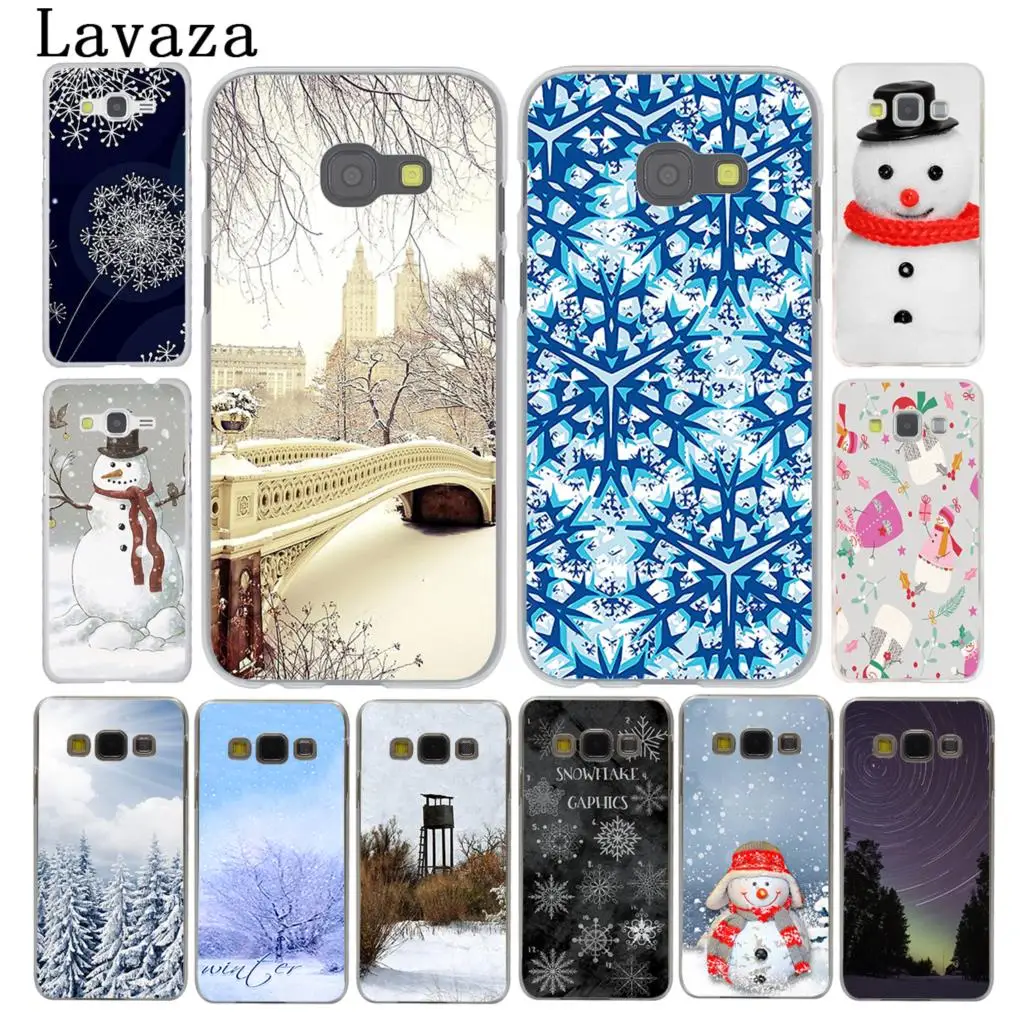 Чехол для телефона Lavaza Winter New York Центральный парк Снежный C Samsung Galaxy Note 10 9 8 A9 A8 A7 A6