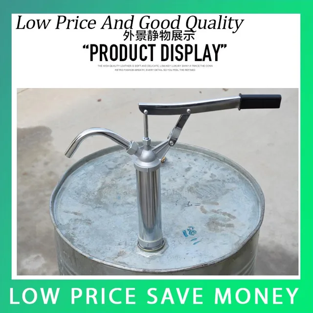 Carbon Steel Manual Water Pump Hand Hydraulic Oil Transfer Pump in