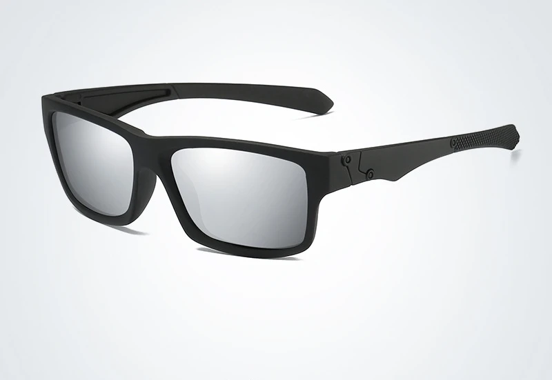 Солнцезащитные очки мужские поляризованный Polaroid квадратные брендовые Дизайнерские мужские солнцезащитные очки для вождения Модные зеркальные очки UV400