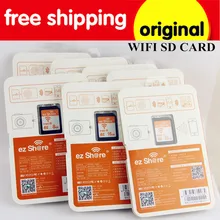 Прямая ручка MicroSD привод 10 шт./лот реальная емкость общая карта памяти Wifi для Sd Sdhc Cartao De Memoria