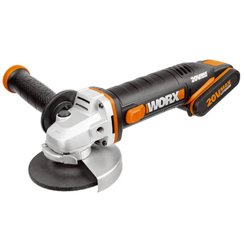 

NEW arrival WORX WX802 Rechargeable Lithium Battery Cordless Angle Grinder Grinding Machine Polishing Cutting Grinding Sanding