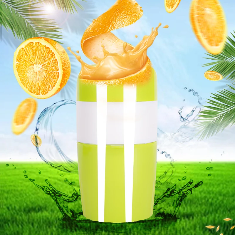 Household Portable Plastic Juice Cup Manual Juice Lemon Hand Crush