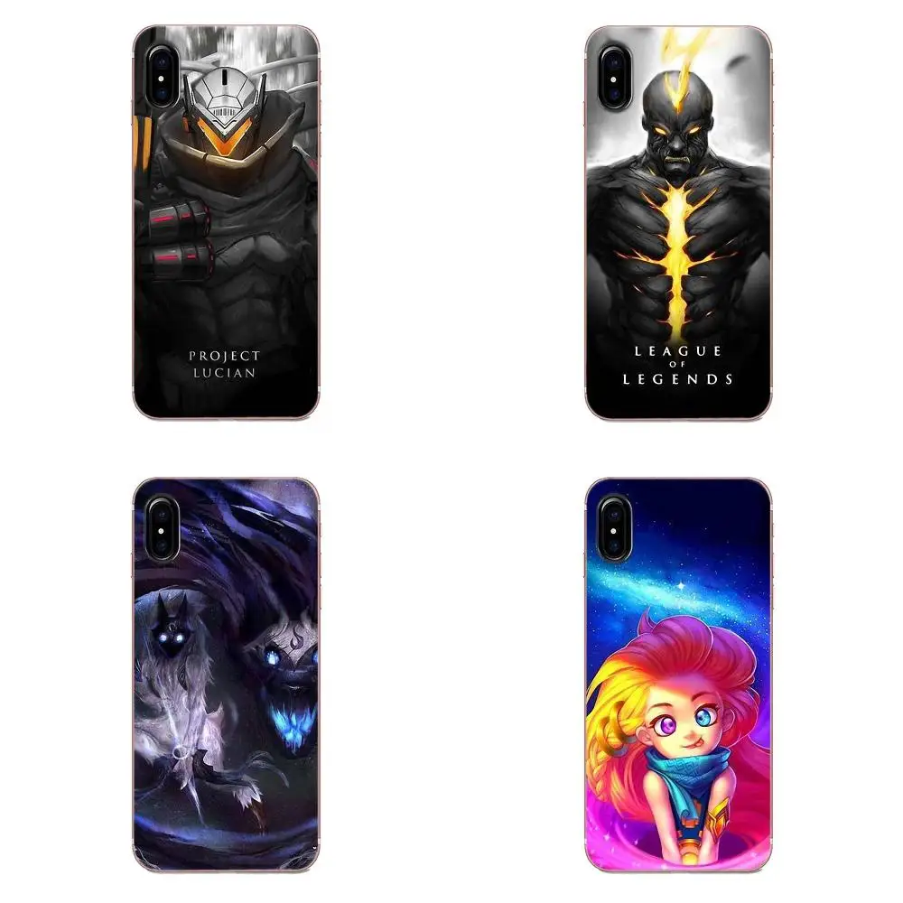 Мягкий мобильный телефон Lol League Of Legends для Huawei P7 P8 P9 P10 P20 P30 Lite Mini Plus Pro 2017 2018