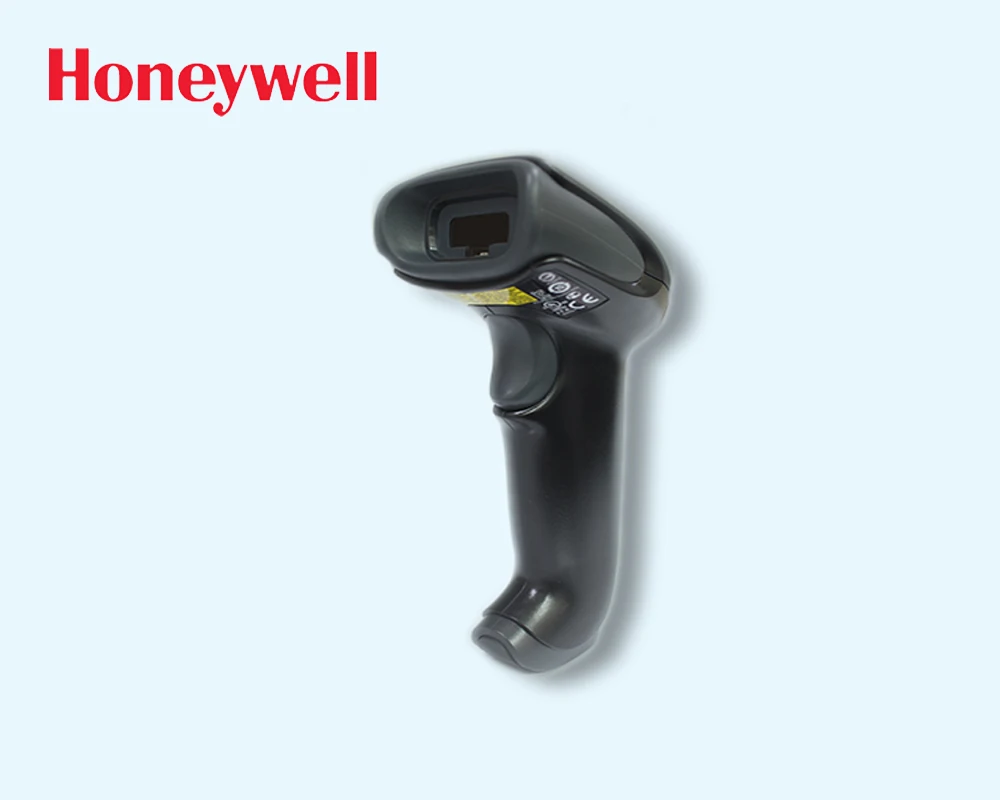 Oringinal Honeywell Voyager 1250G Однолинейный ручной лазерный сканер штрих-кодов с гибкой подставкой и интерфейсом USB, 5 В, черный