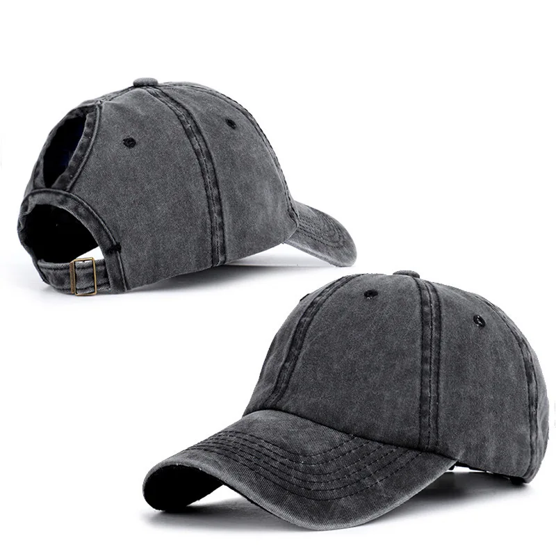 

Hot Washed Baseball Cap Fitted Cap Snapback Hat for Men Women Gorras Casual Casquette Black Dad Hat Caps