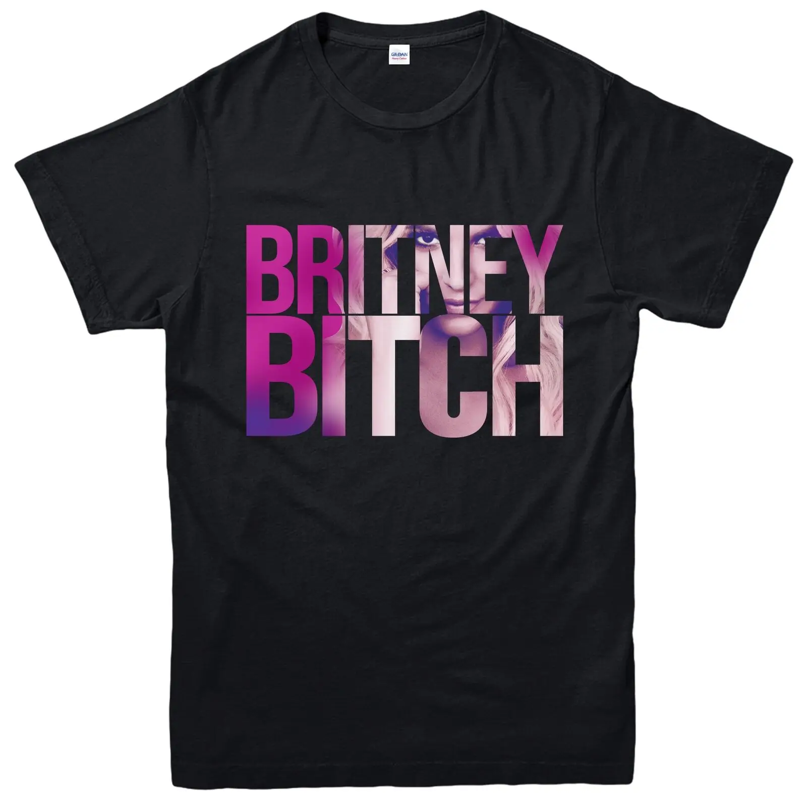 Футболка Britney BITCH футболка Spare Inspired UK Tour 2018 Concert | Мужская одежда