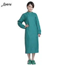 2019 горячая Распродажа хирургическое платье больница с длинным рукавом хирургическое платье сзади завязывается врач хирургическое платье