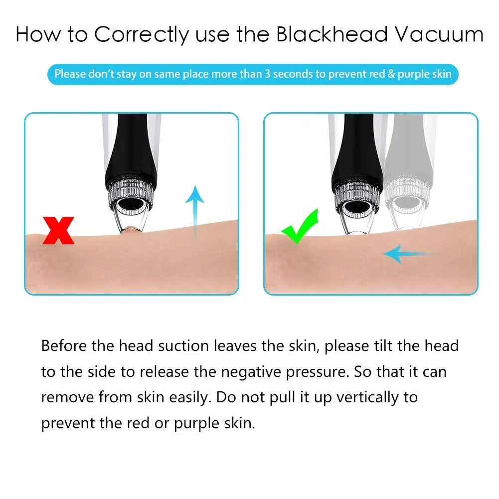 Черный очищающее средство от черных точек вакуумный очиститель пор угорь комедонов удаления средство для устранения черных точек Уход за