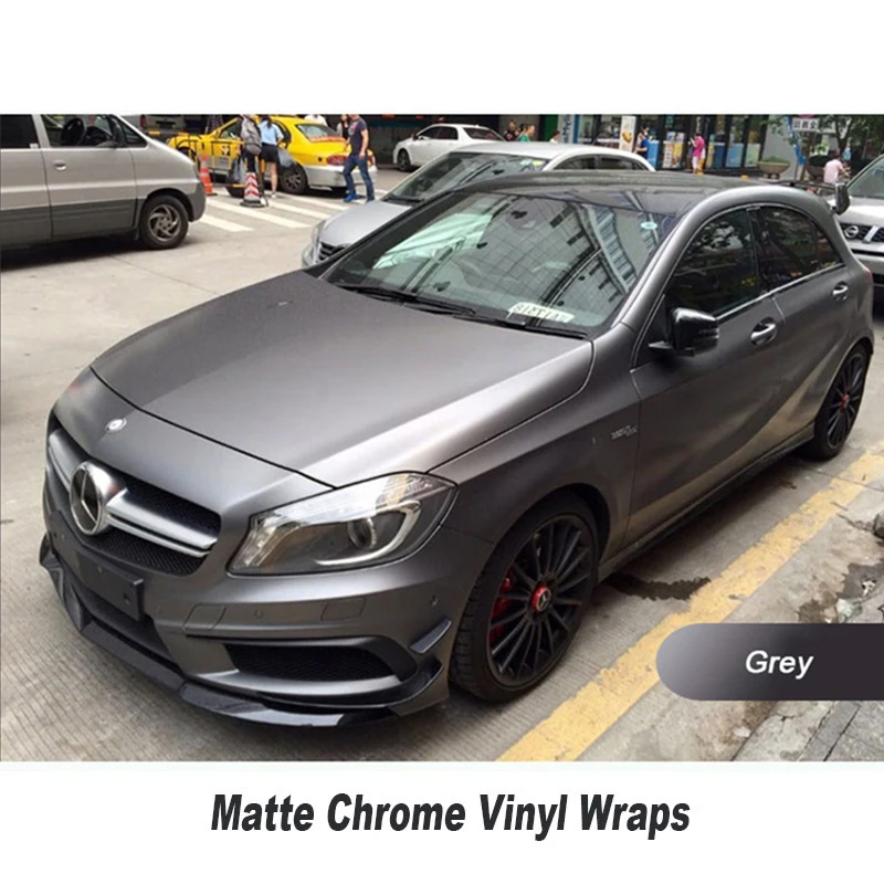 Matte Grey Car >> Us 122 9 Matte Chrome Grey Vinyl Wrap For Car Wrapping Film With Air Channel Full Car Wrap Film Vinyls 1 52x20m Roll On Aliexpress Matte Grey Car >> Us 122 9 Matte Chrome Grey Vinyl Wrap For Car Wrapping Film With Air Channel Full Car Wrap Film Vinyls 1 52x20m Roll On Aliexpress