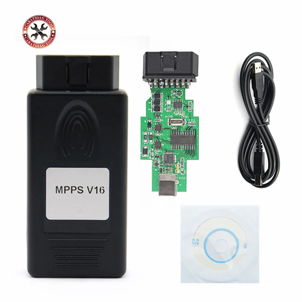 Инструмент для профессиональной настройки чипа ECU MPPS V16 EDC15 EDC16 EDC17 OBD2 инструмент