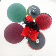 7 шт. электрическая щетка электрическая насадка в виде щетки мощный жесткий очищающий комплект для чистки ванной комнаты дропшиппинг