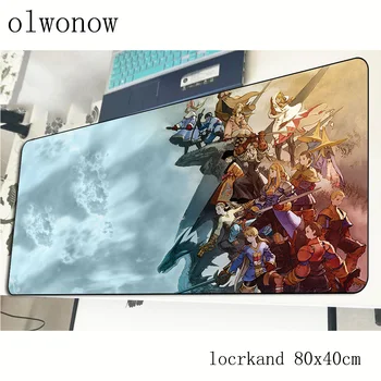 

final fantasy mousepad 800x400x3mm 3d gaming mouse pad gamer mat Fashion game computer desk padmouse keyboard large play mats