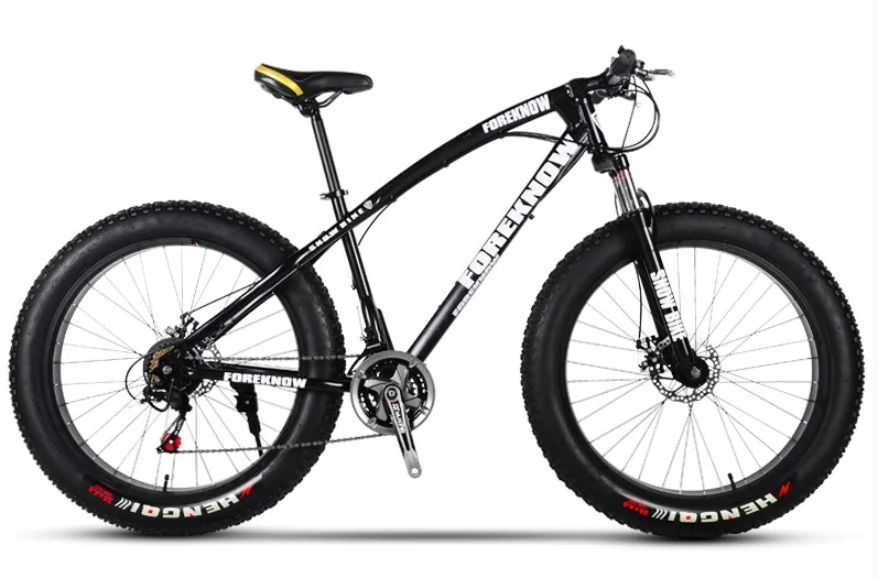 Excellent Beach Mountain Bicycle High Carbon Steel Frame Ultra Wide Tyres 27 Speed 26 Inches Adult Scooter 1