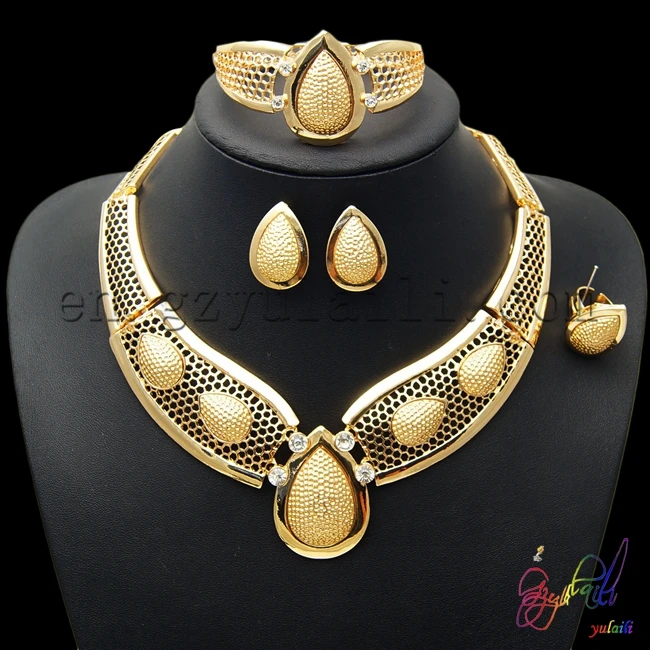 Yulaili Fashion Jewelry Set Western Style Splendour Jewelry Setfashion