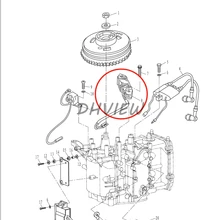 Запчасти для Parsun 4 тактный 9.8HP катушка F8-05000300