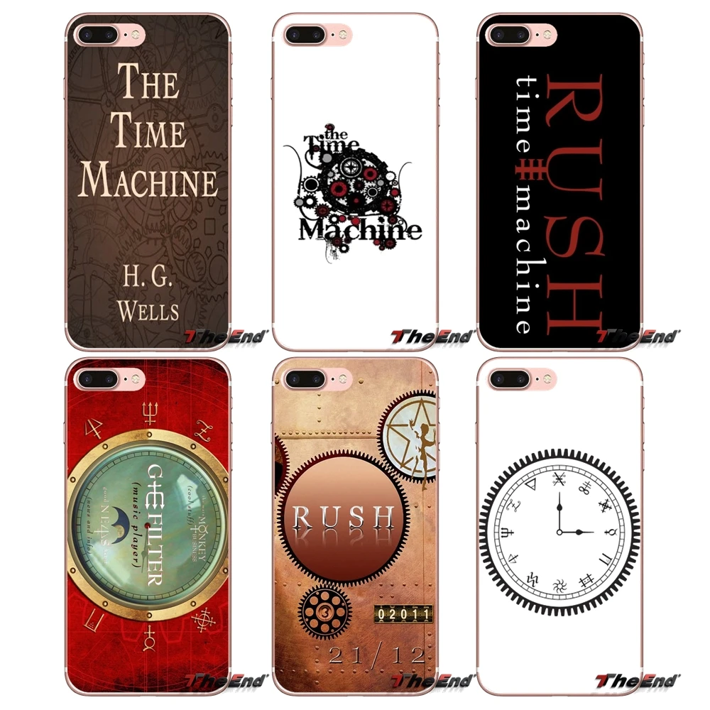 

For iPhone X 4 4S 5 5S 5C SE 6 6S 7 8 Plus Samsung Galaxy J1 J3 J5 J7 A3 A5 2016 2017 Rush time machine Live in Cleveland Case
