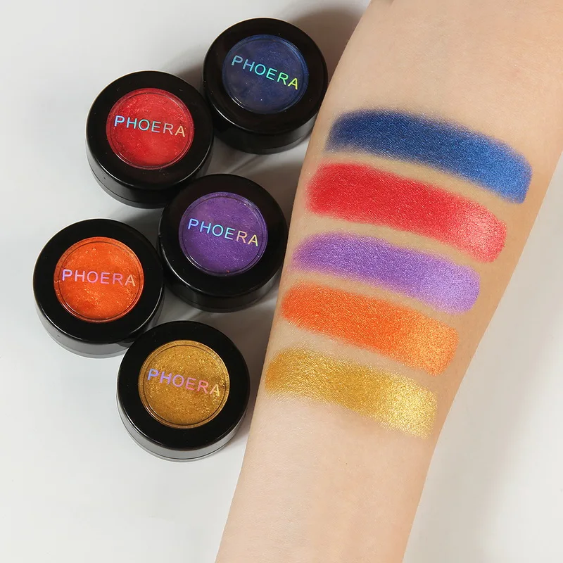

Manooby 24 Colors Eyeshadow Make Up Shining Party Cosmetics Crystal Metallic Eye Shadow Women Eyeshadow