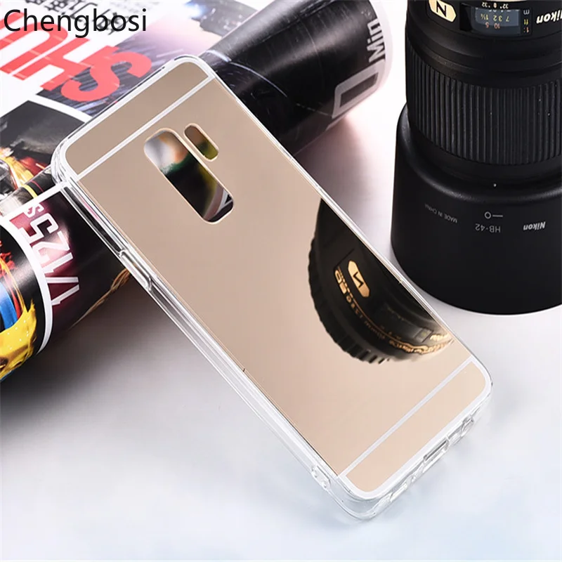 

Mirror Soft TPU Mirror Back Cover Phone Case for Samsung Galaxy Grand Prime Note 8 9 S6 S7 Edge S8 S9 Plus Luxury Soft Cases