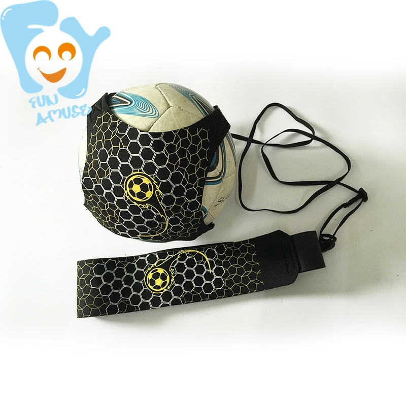 Children Soccer Juggling Bags Auxiliary Circling Belt Kids Football Training Equipment Soccer Kicking Ball Trainer